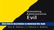 Books Unmasking Administrative Evil Free Online