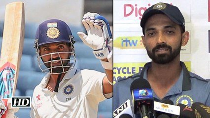 IND Vs WI 2nd Test Day 3 Watch How Rahane SCORED 7th Test Century