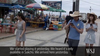 Pokémon Go Gamers Flock to Sokcho, South Korea