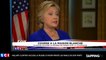 Présidentielle Américaine : Hillary Clinton accuse la Russie d'avoir piraté le parti démocrate (Vidéo)