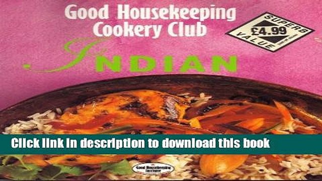 Books Indian ( Good Housekeeping Cookery Club) Free Online