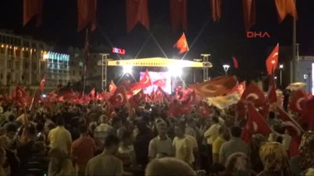 Kayseri Demokrasi Nöbetine, Alman Genç Kız da Destek Verdi