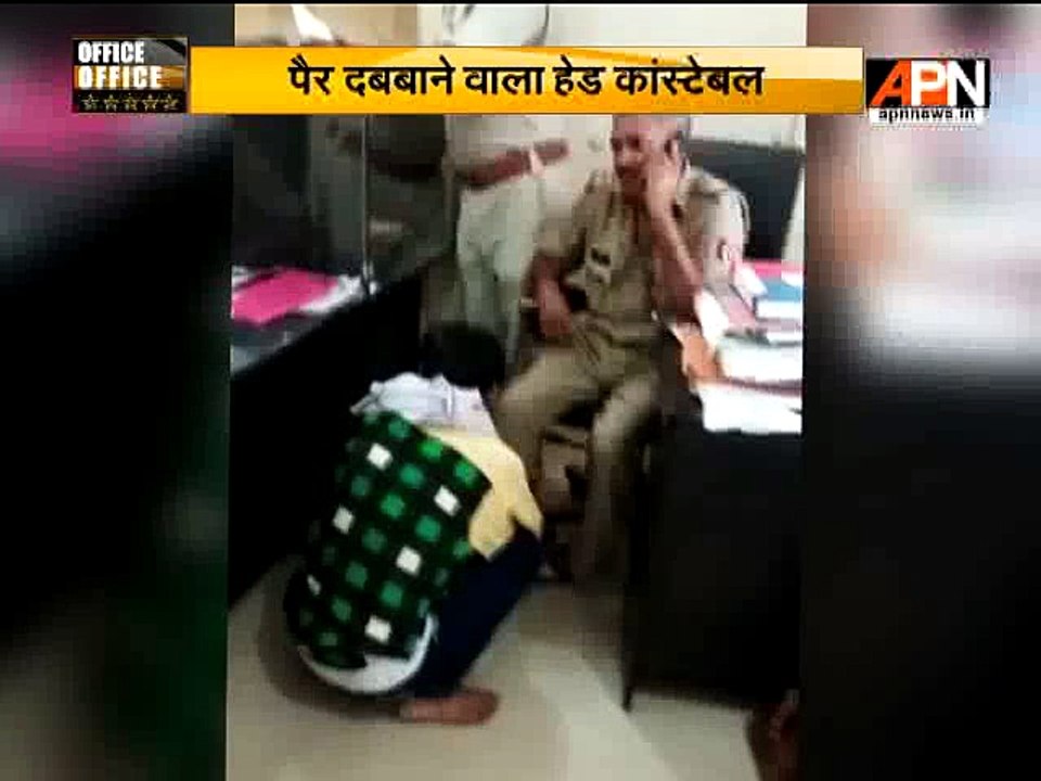 Constable caught taking leg massage from complainant, suspended