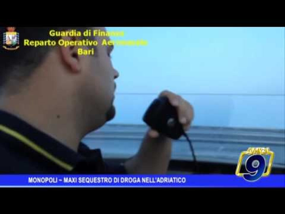 Monopoli | Maxi sequestro di droga nell'Adriatico