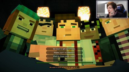Minecraft Story Mode   THE MEGA WITHER!!   Episode 1 [#3]