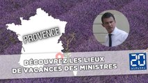 Découvrez les lieux de vacances des ministres