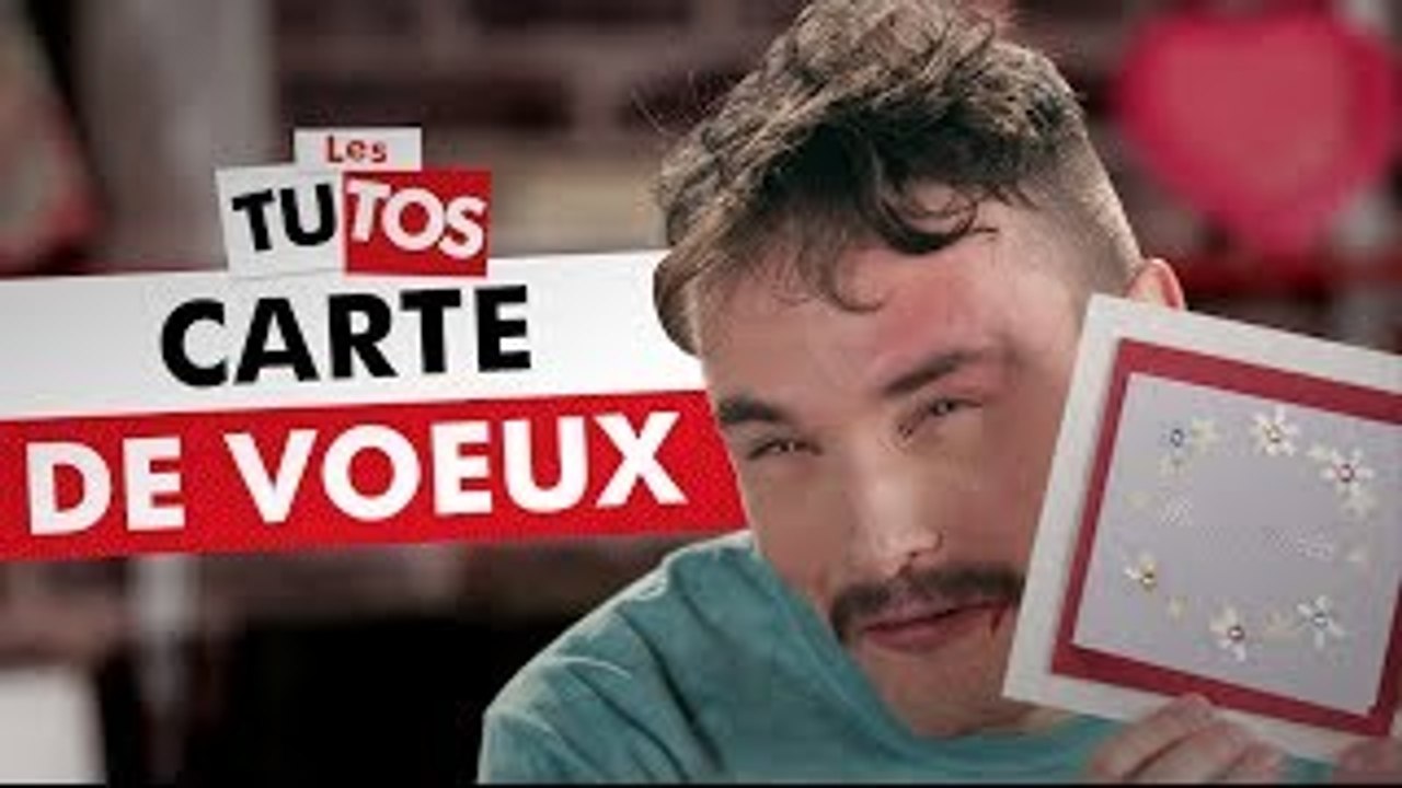 TUTO CARTE DE VOEUX