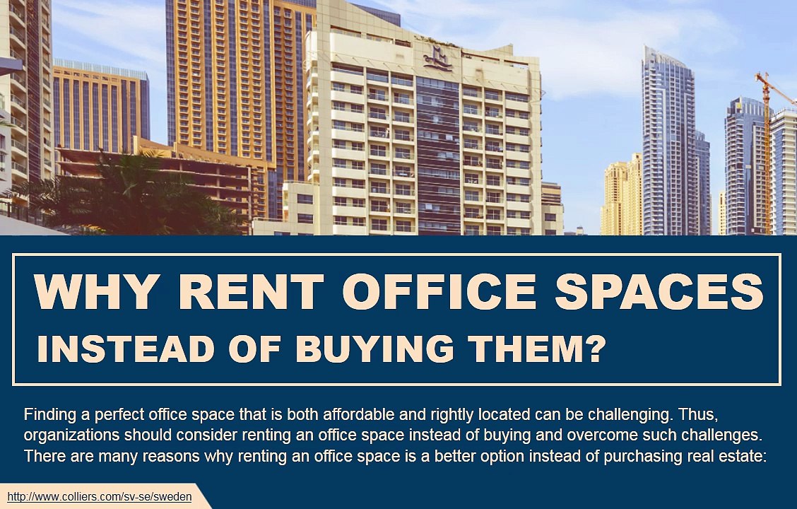 The benefits of renting space instead of buying them