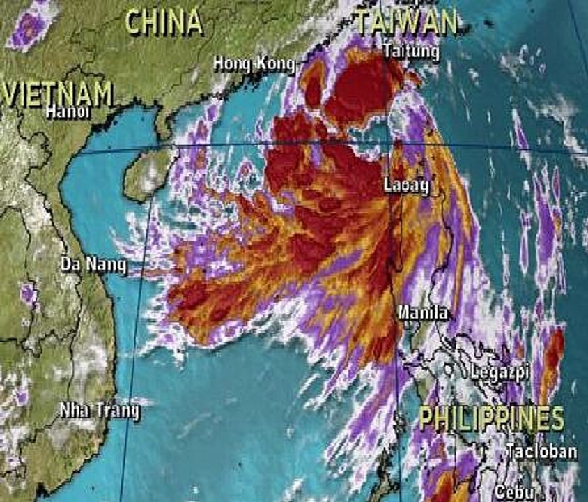 Typhoon Nida Heads For Hong Kong After Lashing Philippines