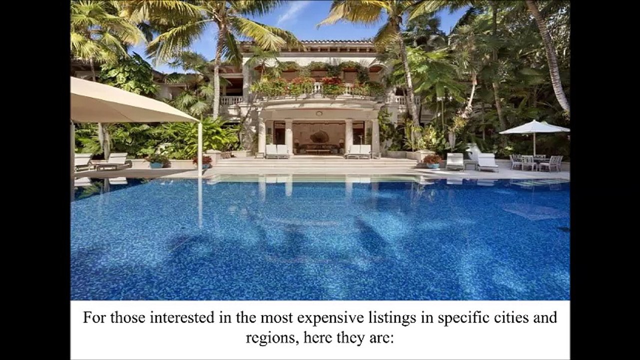 The 15 Most Expensive Homes For Sale in the U.S. Right Now