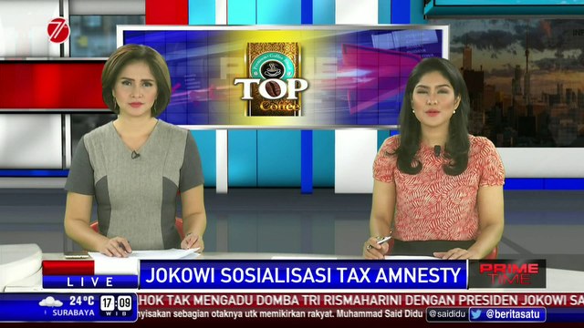 Jokowi Gencar Sosialisasikan Pengampunan Pajak