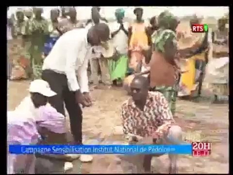 Campagne Sensibilisation Institut National de Pédologie pour d’avantage récupérer le maximum de sol cultivable à travers