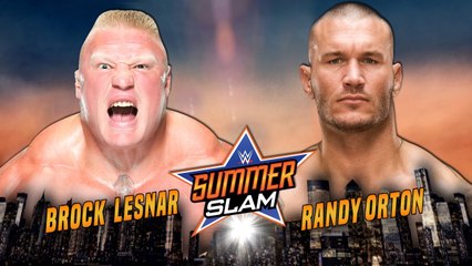 Brock Lesnar's opponent for SummerSlam revealed_ SmackDown, July 7, 2016