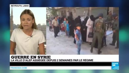 Syrie : les rebelles d'Alep reçoivent des renforts de la part de mouvements jihadistes alliés