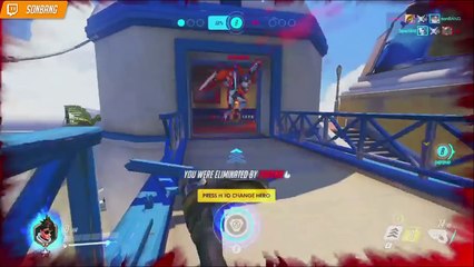 Funny Overwatch Plays #8 - Tracer Has a Bad Day
