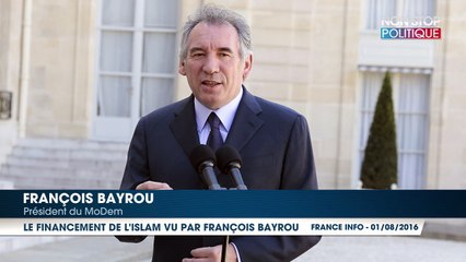 François Bayrou propose la création d'une "taxe halal" pour financer l'islam