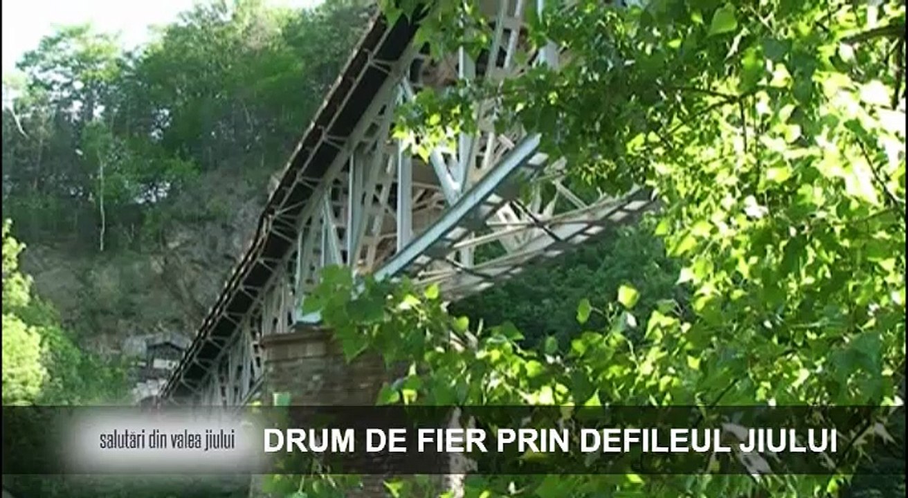 Salutari din Valea Jiului - Drum de fier prin Defileul Jiului