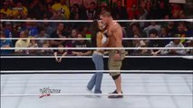 AJ kisses John Cena - Hot HD Video