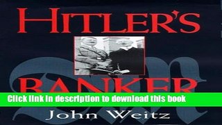 Ebook Hitlers Banker Full Online