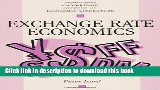 Books Exchange Rate Economics Full Online