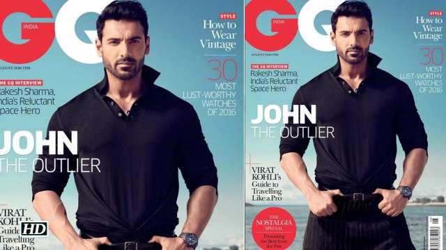 John Abraham Smoking HOT LOOK GQ Magazine