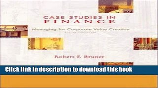 Books Case Studies in Finance Full Online