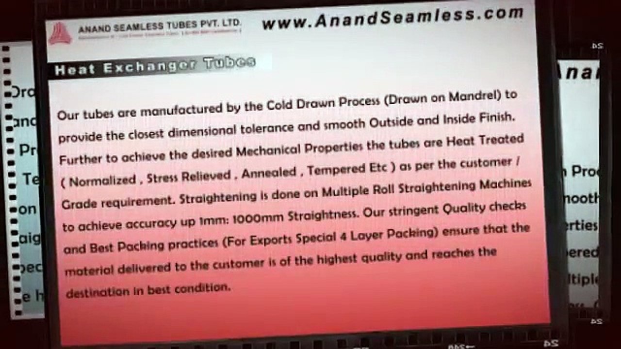 Heat Exchanger Tubes