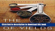 Ebook The Book of Yields: Accuracy in Food Costing and Purchasing Full Online