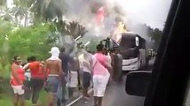 Ascienden a 22 los heridos en accidente de Nagua; cuatro muertos