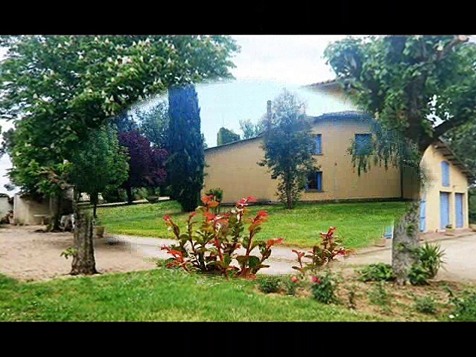 rb4154 Immobilier Gaillac. EXCLUSIVITE. Propriété 278 m² de SH, 6 chambres, Piscine au sel 6.5X13, Court de Tennis, Pige