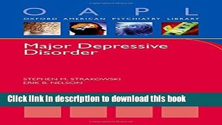 Books Major Depressive Disorder Full Online