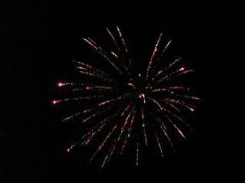 Feu d'artifice du 13 juillet 2007