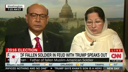 Muslim Family of Fallen Soldier Responds to Trump and Pence
