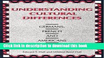 Ebook Understanding Cultural Differences: Germans, French and Americans Full Online