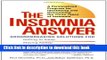 Ebook The Insomnia Answer: A Personalized Program for Identifying and Overcoming the Three Types