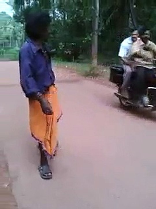 break dance on road when drunk men's