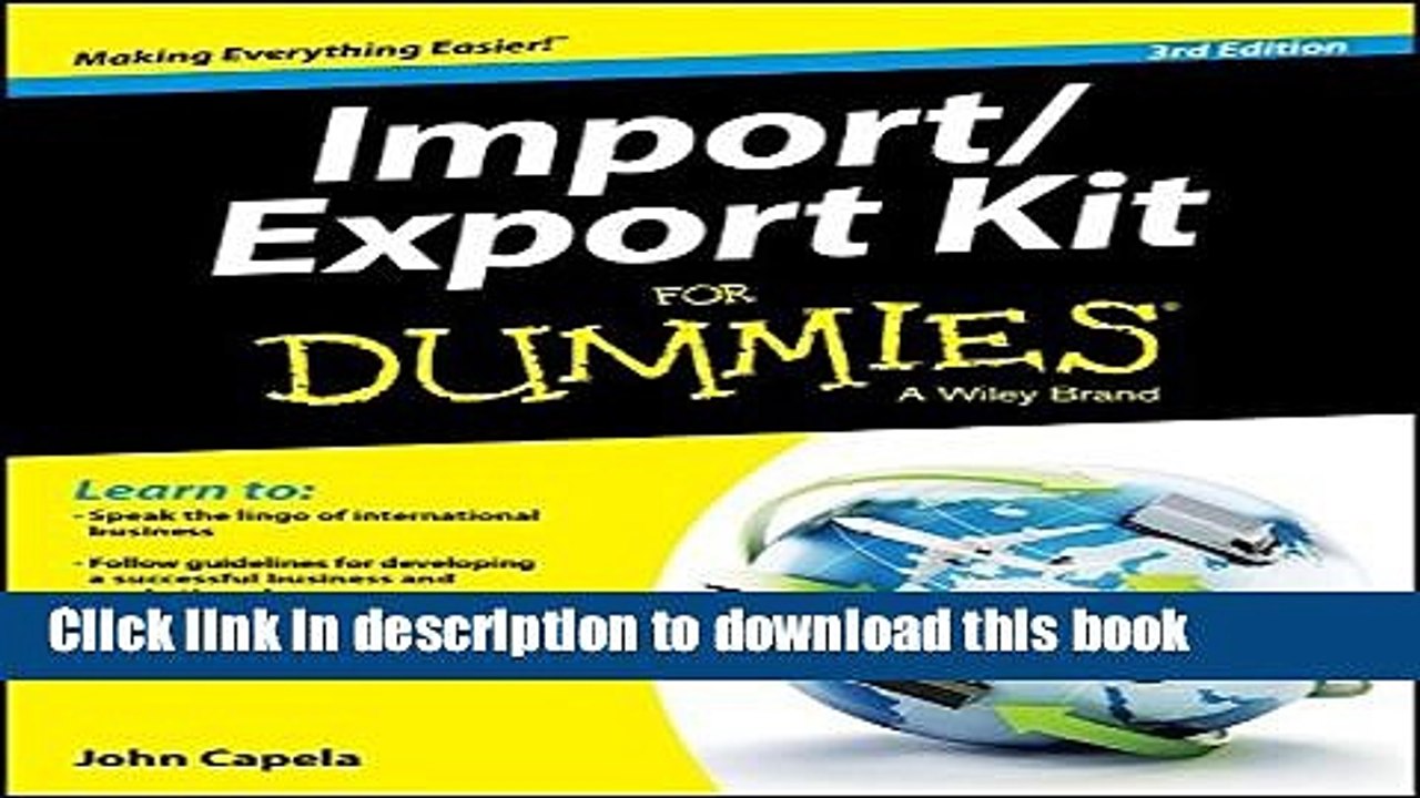 Download  Import / Export Kit For Dummies  Online