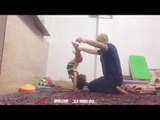 Amazing Iranian Toddler Shows Off Gymnastics Moves