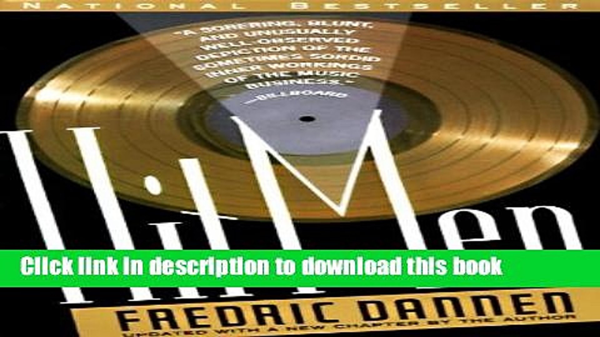 Ebook Hit Men Power Brokers And Fast Money Inside The Music Business Free Online Video Dailymotion