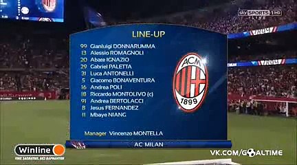 All Goals - Bayern Munich 3-4 AC Milan - 28-07-2016