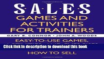Books Sales: Games and Activities for Trainers Free Online