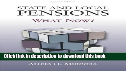 [Read PDF] State and Local Pensions: What Now? Ebook Online
