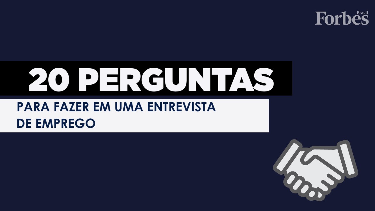 20 perguntas para fazer em uma entrevista de emprego