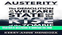 Books Austerity: The Demolition of the Welfare State  and the Rise of the Zombie Economy Free Online