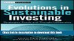 [PDF] Evolutions in Sustainable Investing: Strategies, Funds and Thought Leadership (Wiley