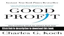 Ebook Good Profit: How Creating Value for Others Built One of the World s Most Successful