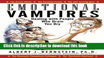 Ebook Emotional Vampires: Dealing With People Who Drain You Dry: Dealing With People Who Drain You