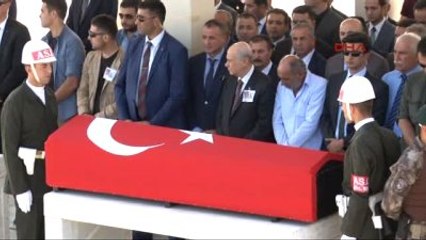 Ankara Şehidini Uğurladı