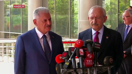 Başbakan Yıldırım ve Kılıçdaroğlu'nun açıklamaları