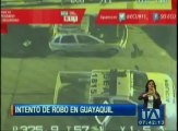 Cámaras ECU- 911 graban intento de robo en Guayaquil